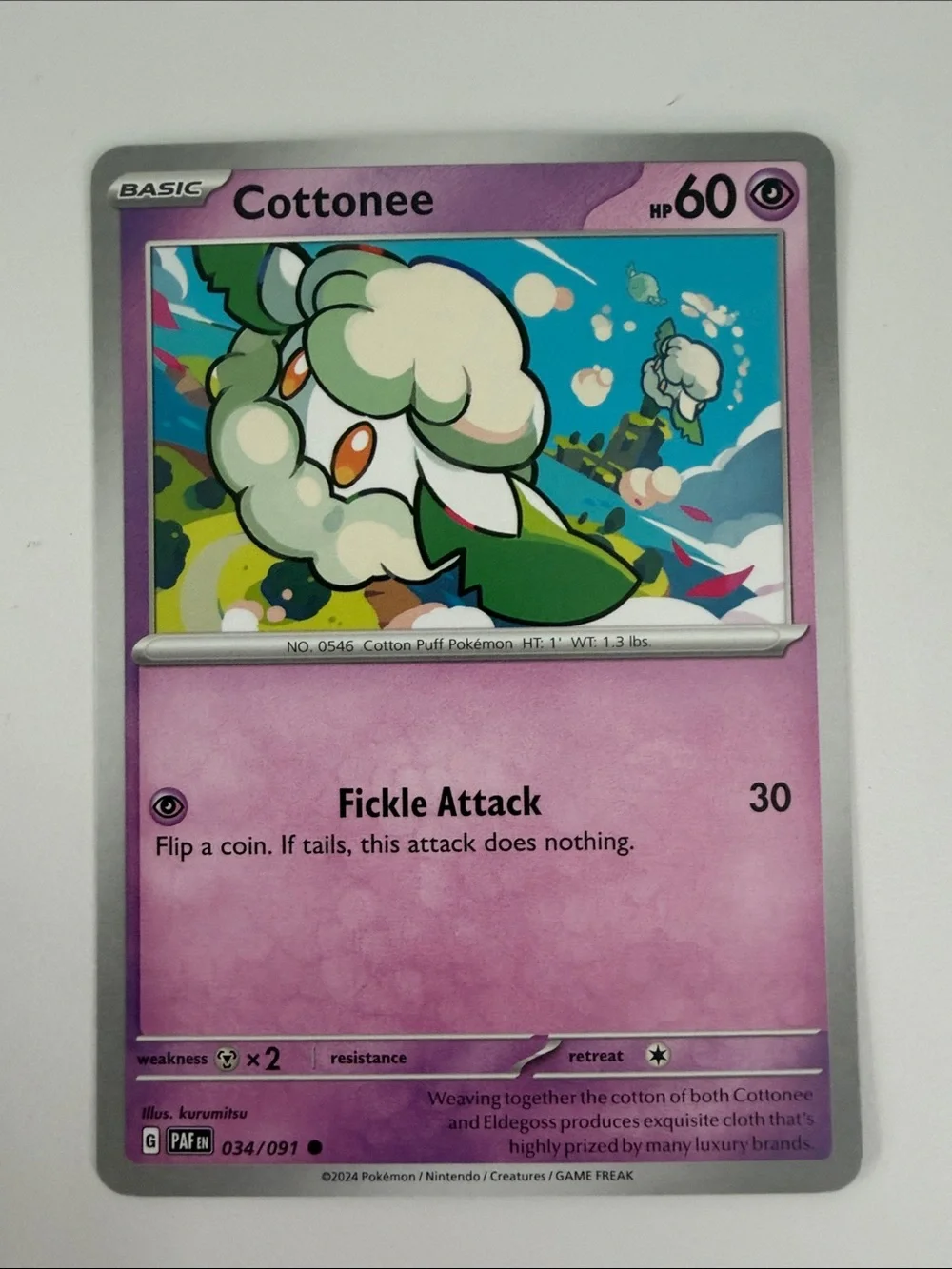 💖 Cute Pokémon Card Lot | Fidough Dratini Cottonee Mareep Maushold ✨5/$25✨